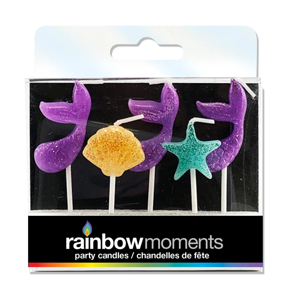 Mermaid Tails Shaped Pick Candles