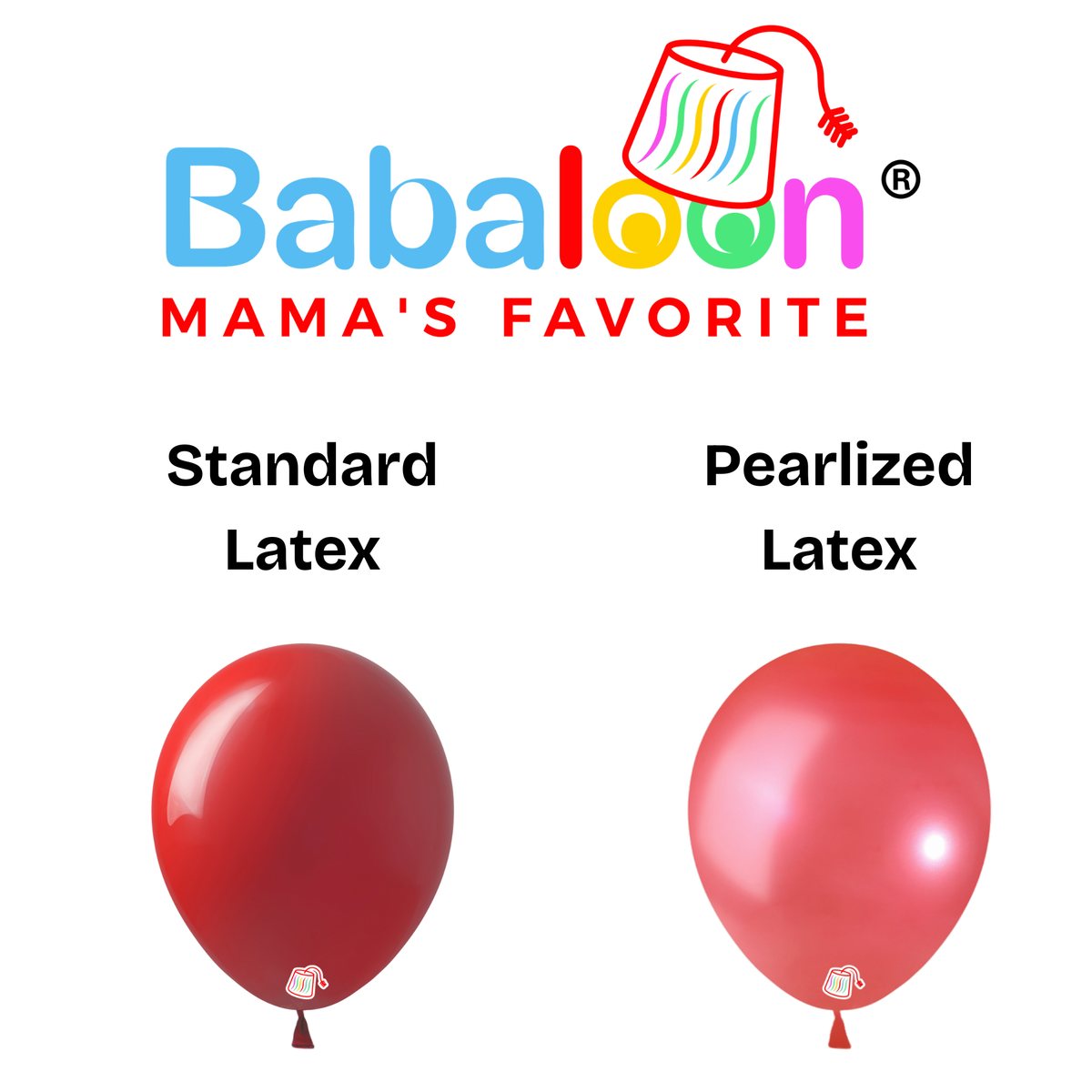 12" Pearlized Packaged Latex Balloons 12ct - Not Inflated