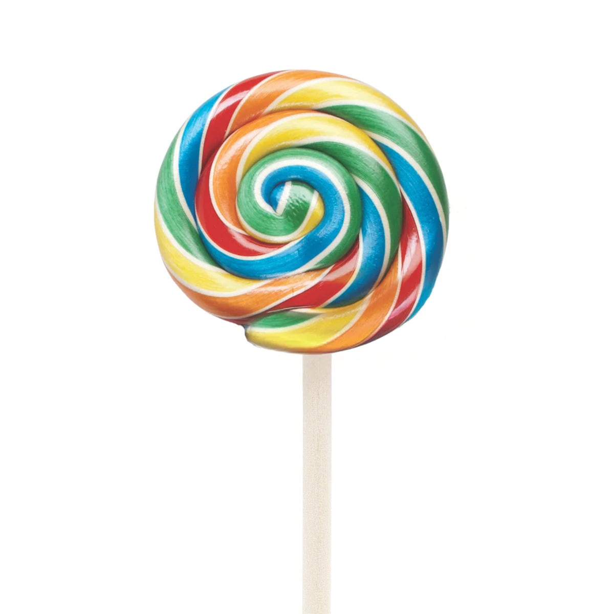 Swirl Lollipop 3in - Rainbow