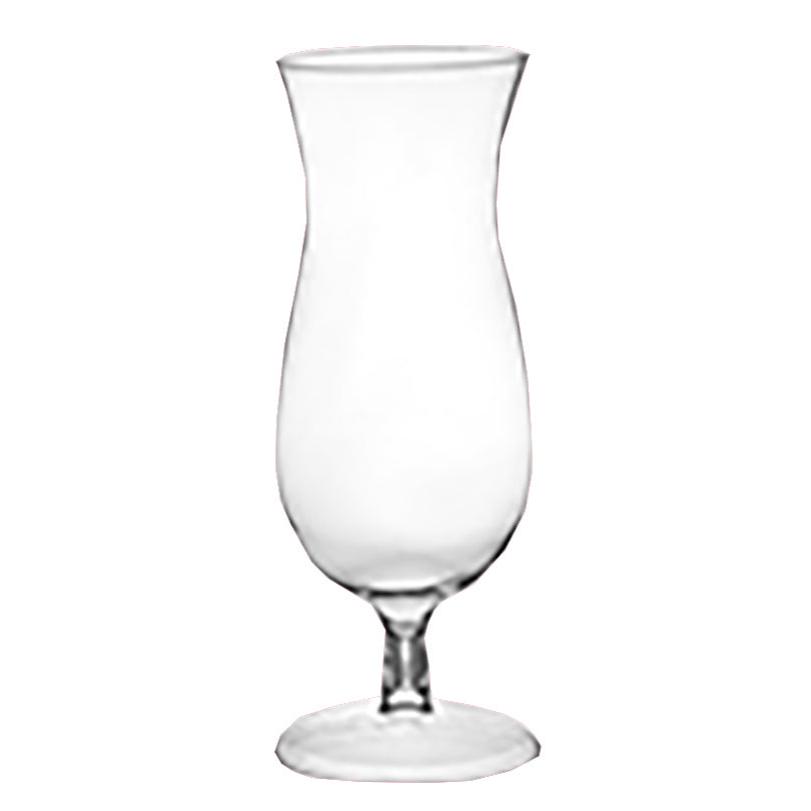 14oz Plastic Hurricane Glasses 5ct