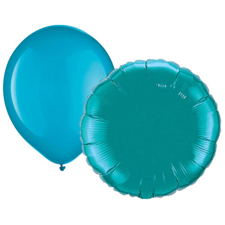 Caribbean Blue Balloons