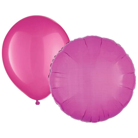 Bright Pink Balloons