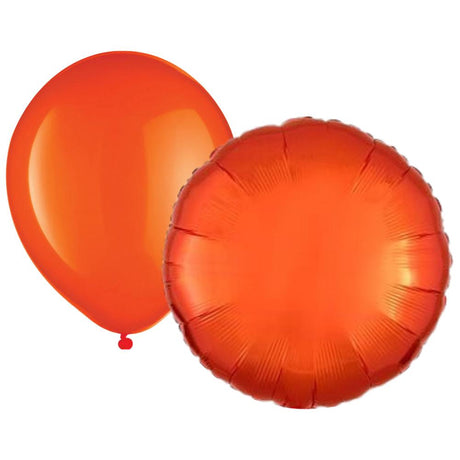 Orange Balloons