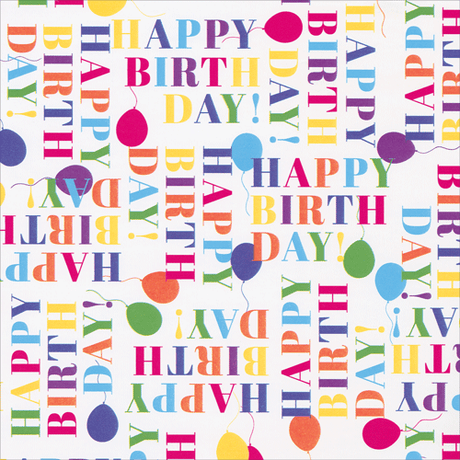Roll Wrap General Birthday
