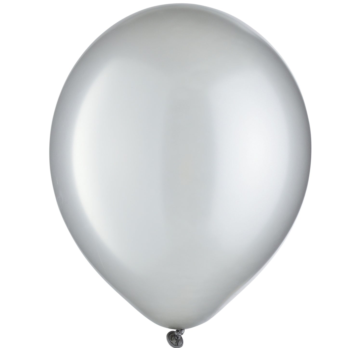 Silver Packaged Pearl 12in Latex Balloons