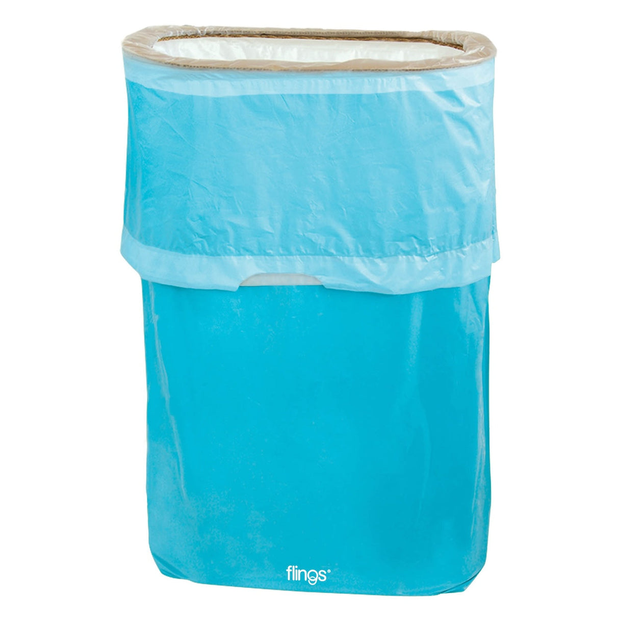 Pop-Up Trash Bin - Caribbean Blue