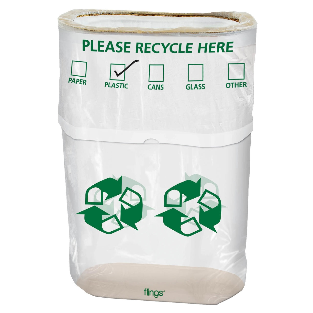 Pop-Up Trash Bin - Recycle