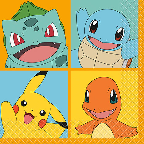 Pokémon Luncheon Napkins 16ct