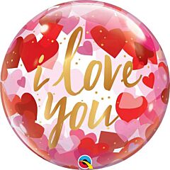 #006 Love You 15in Bubble