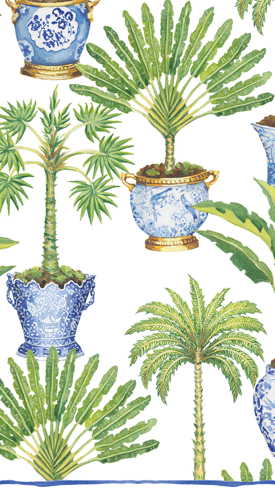 Potted Palms Premium Guest Towels 15ct