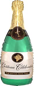 #267 Champagne Bottle 36in Supershape