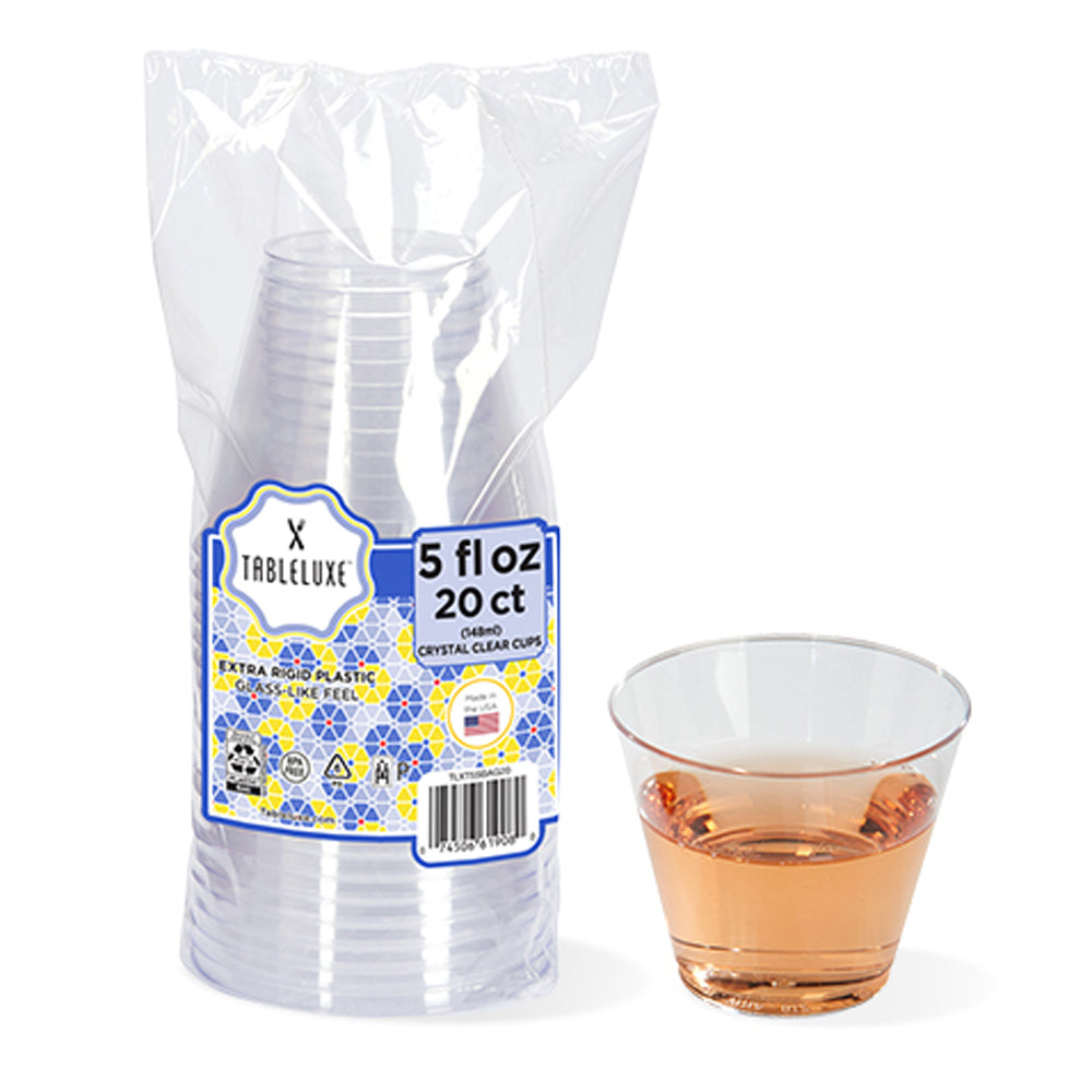 Clear Plastic Tumblers