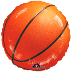 #478 Basketball General 18in Printed Mylar