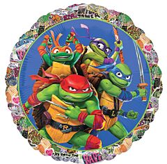#414 Teenage Mutant Ninja Turtles 18in Printed Mylar