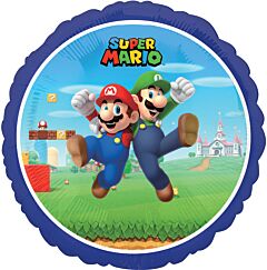 #417 Super Mario 18in Printed Mylar