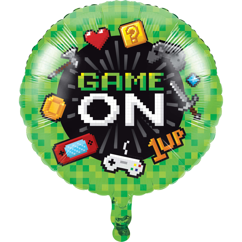 Game On 18in Printed Mylar