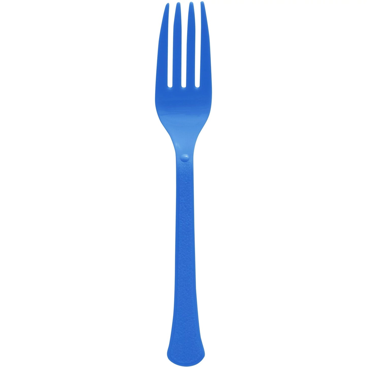 Royal Blue Plastic Forks