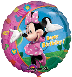 #462 Minnie Mouse 18in Printed Mylar