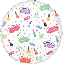 Spa Party 18in Printed Mylar