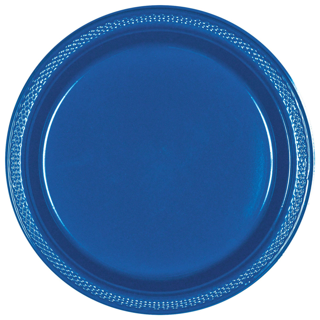 Royal Blue 10in Plastic Plates 50ct