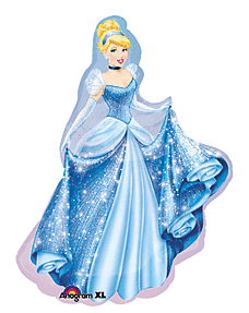 #123 Cinderella 33in  Supershape