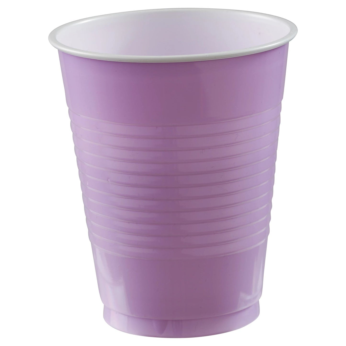 Lavender Plastic Cups