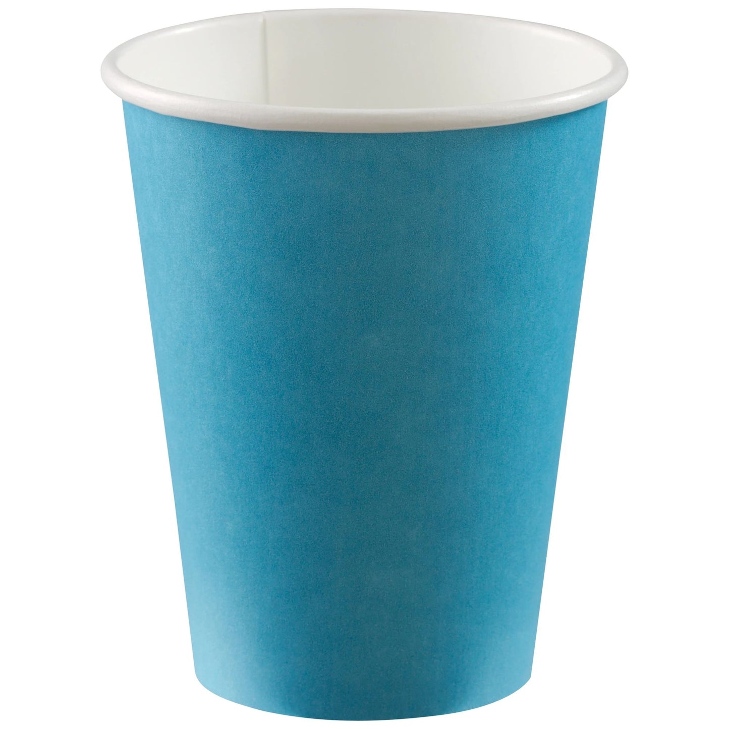 12oz Caribbean Blue Paper Cups 50ct
