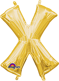 34in Letter Balloon: X
