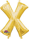 34in Letter Balloon: X