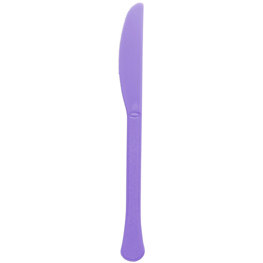 Purple Plastic Knives