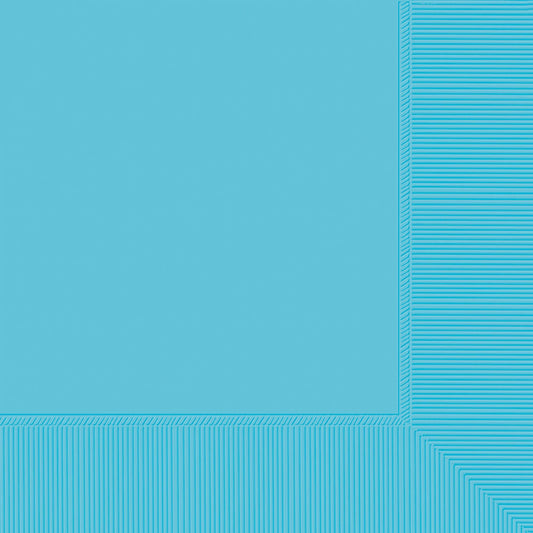 Caribbean Blue Lunch Napkins 6.5in