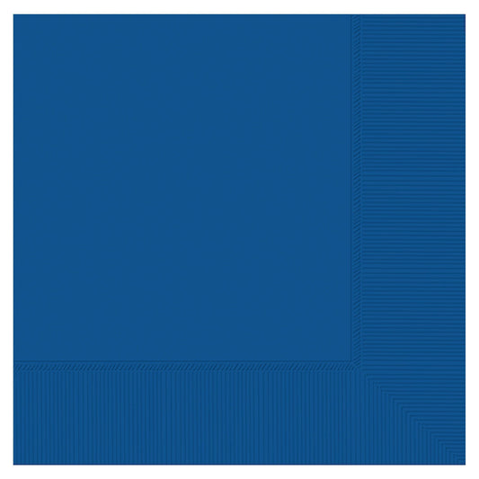 Royal Blue Lunch Napkins 6.5in