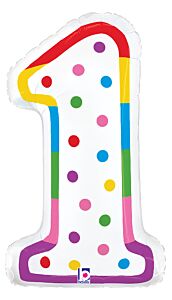24in Candle Number Balloon