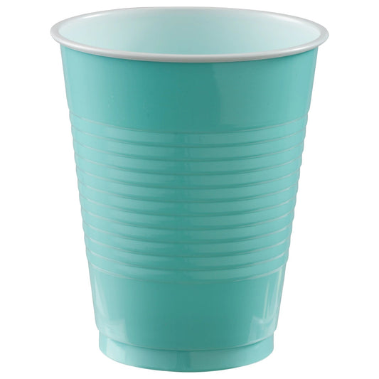 Robins Egg Blue Plastic Cups