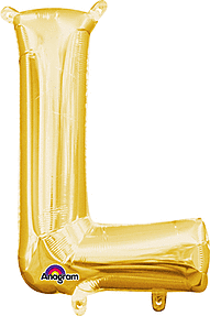 34in Letter Balloon: L