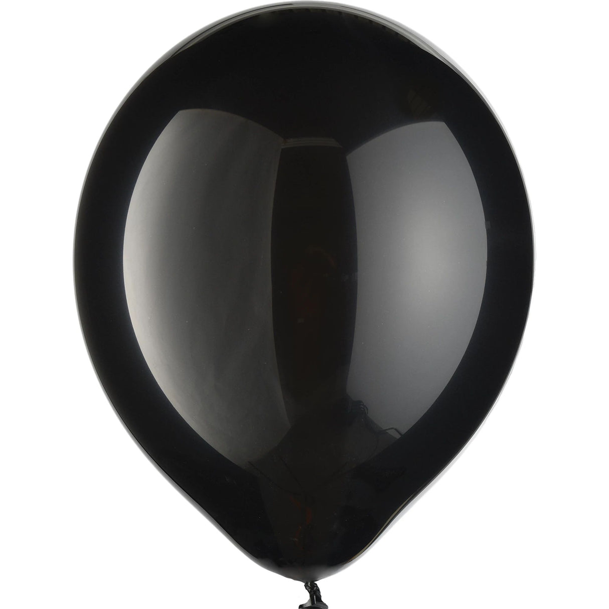 12in Helium Inflated Latex Balloon - Black