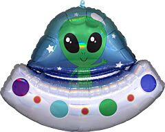 Holographic Alien Spaceship Supershape