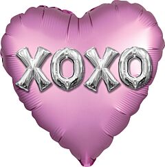 #516 XOXO 18in Printed Mylar