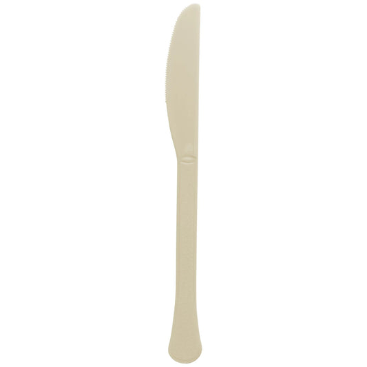 Vanilla Creme Plastic Knives