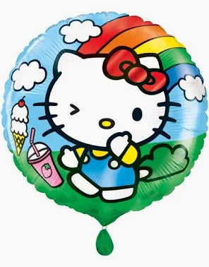 #409 Hello Kitty 18in Printed Mylar