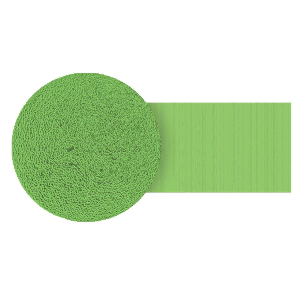 Kiwi Crepe Streamer Roll