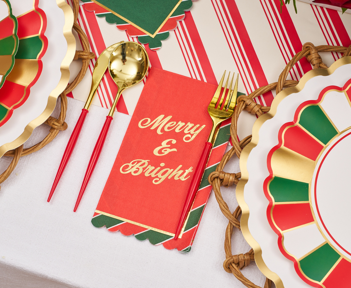 Joyful Christmas Guest Towels 20ct