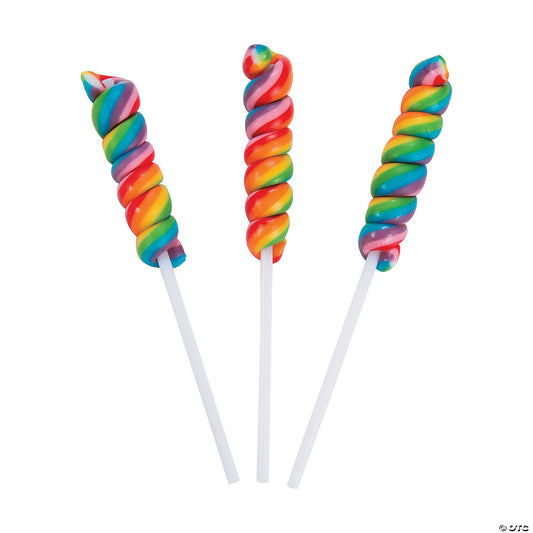 Mini Twirl Lollipop - Rainbow