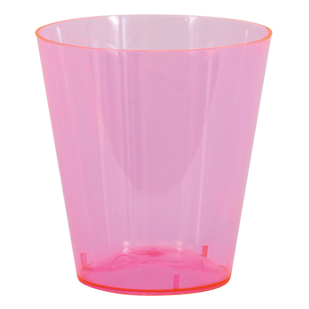 Neon Plastic Assorted Shot Glasses 2oz 40ct