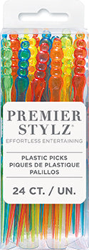 Plastic Fork Picks Box 24ct