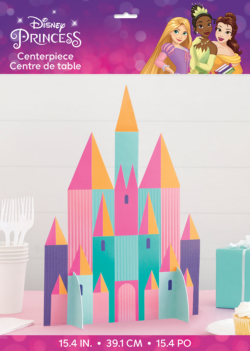 Disney Princess Castle Honeycomb Centerpiece 15.4in