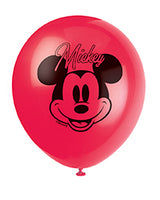 Mickey Mouse 12in Latex Balloons 8ct