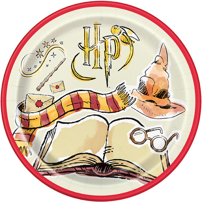 Harry Potter 9in Dinner Plates 8ct
