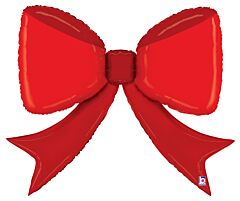 Red Bow 41in Supershape