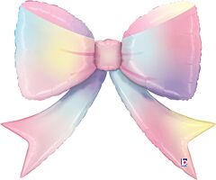 Multicolor Pastel Bow 41in Supershape